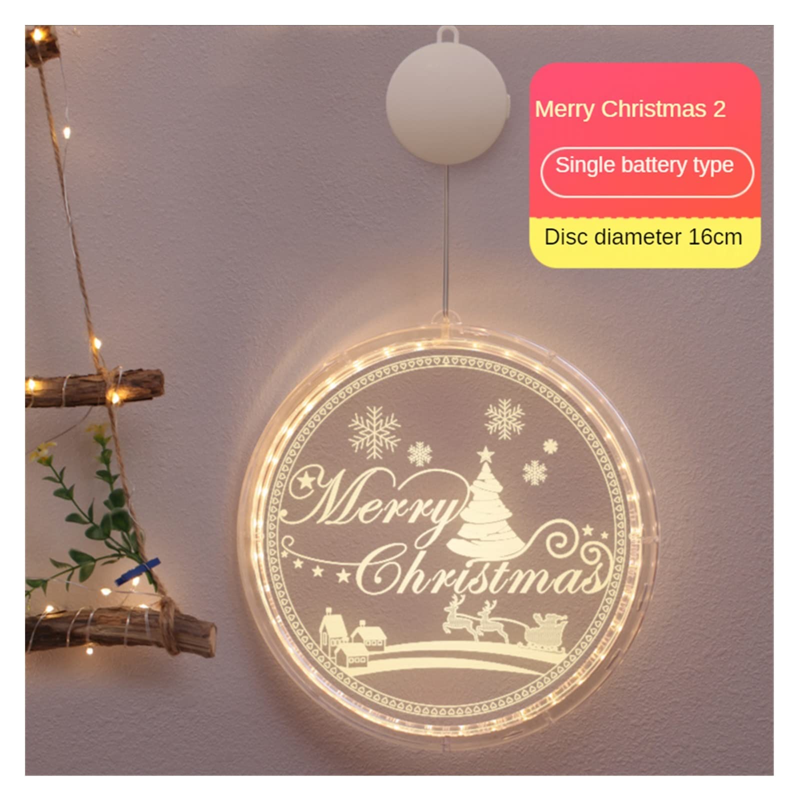 Decorazioni Natalizie Luci a Batteria a LED Decorazione Natalizia Piccola Lanterna luci Stringa luci Stella luci stellaria Decorazione della Sala Vacanze luci di Halloween Luci di Stringa di Natale (