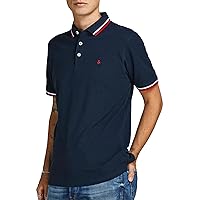 JACK & JONES Jjepaulos Polo Ss Noos Maglietta, Marino12136668