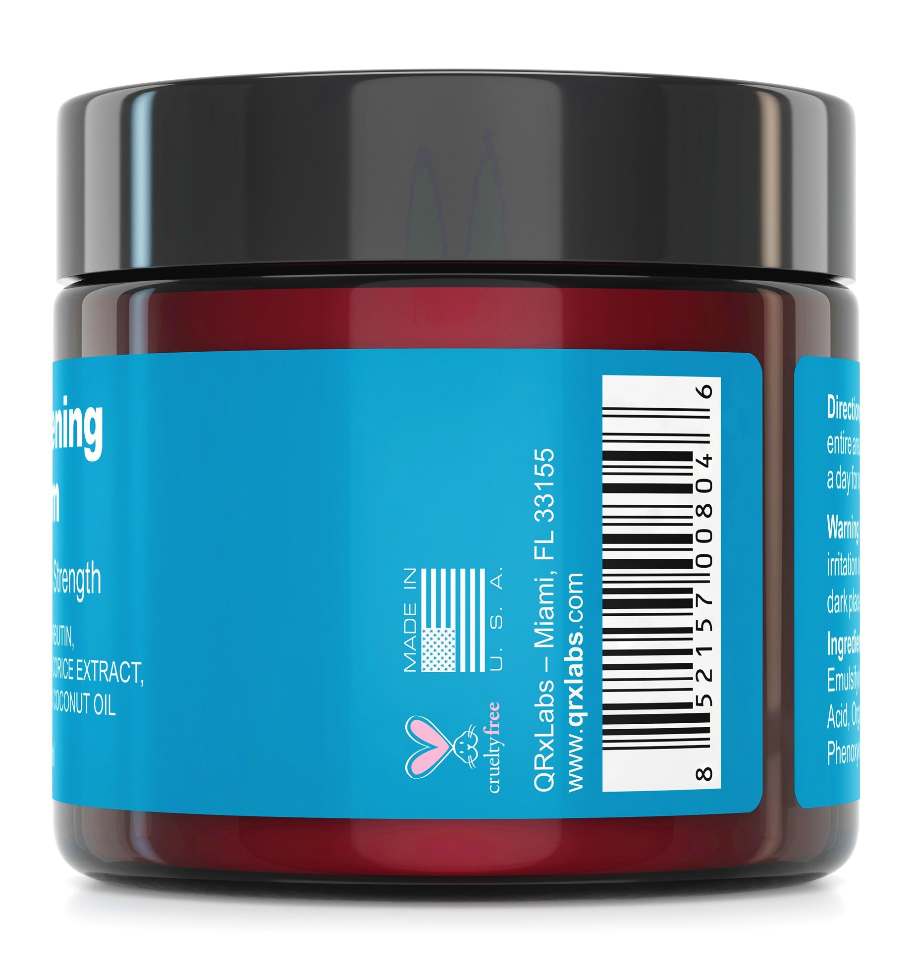 Skin Whitening Cream with 2 Alpha Arbutin, Kojic Acid & Licorice Root