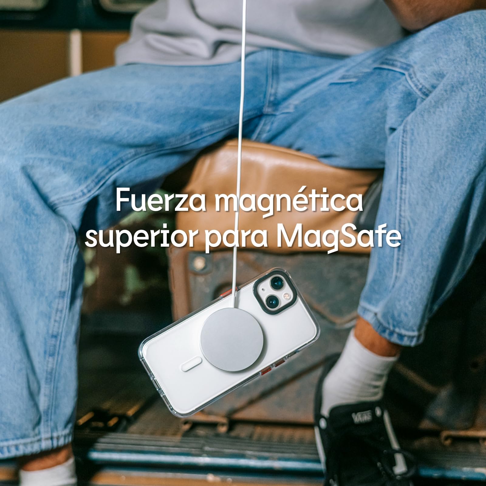 RHINOSHIELD Funda Clear Apta para MagSafe e iPhone 16 Pro | Fuerza magnética superior, tecnología antiamarilleamiento, alta claridad, resistente a golpes y grado militar.