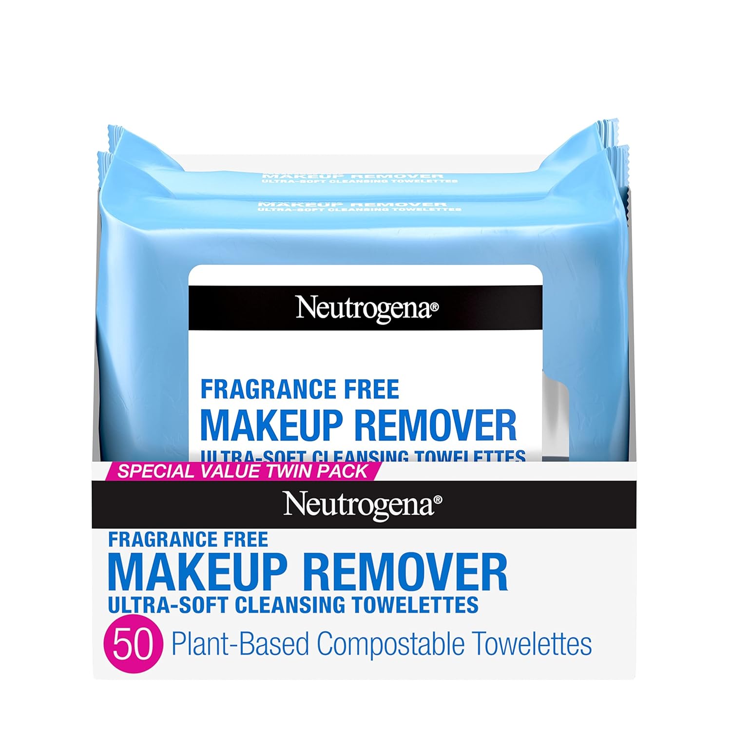 Neutrogena Makeup Remover Cleansing Face Wipes, Daily