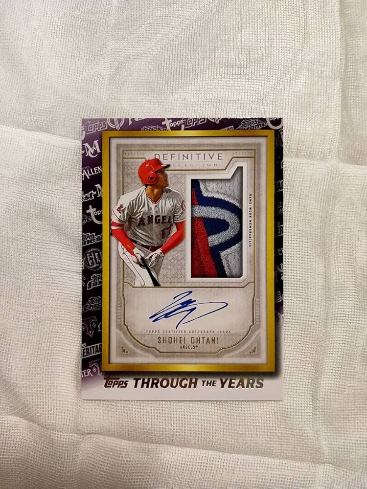 Amazon | Topps 大谷翔平 THROUGH THE YEARS TTY-17 SHOHEI OHTANI