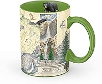 Vista 36 de Xplorer Maps Taza de cerámica con mapa de la isla de San Juan (16 onzas) – Taza de café sin BPA para bebidas calientes y frías – perfecta