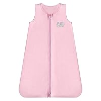 Vista 1 de DaysU Saco de dormir para bebé de microforro polar, sin mangas, con cremallera bidireccional, saco de dormir para bebé niña de 0 a 6 meses, 1