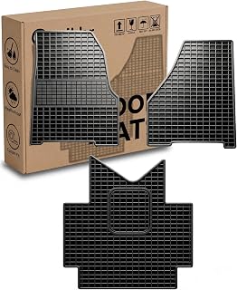 Floor Mats fit for Freightliner Cascadia 2018-2023, 116&126, Heavy Duty Truck Floor Latex Mats for Freightliner Cascadia Accessories, (3PCS)