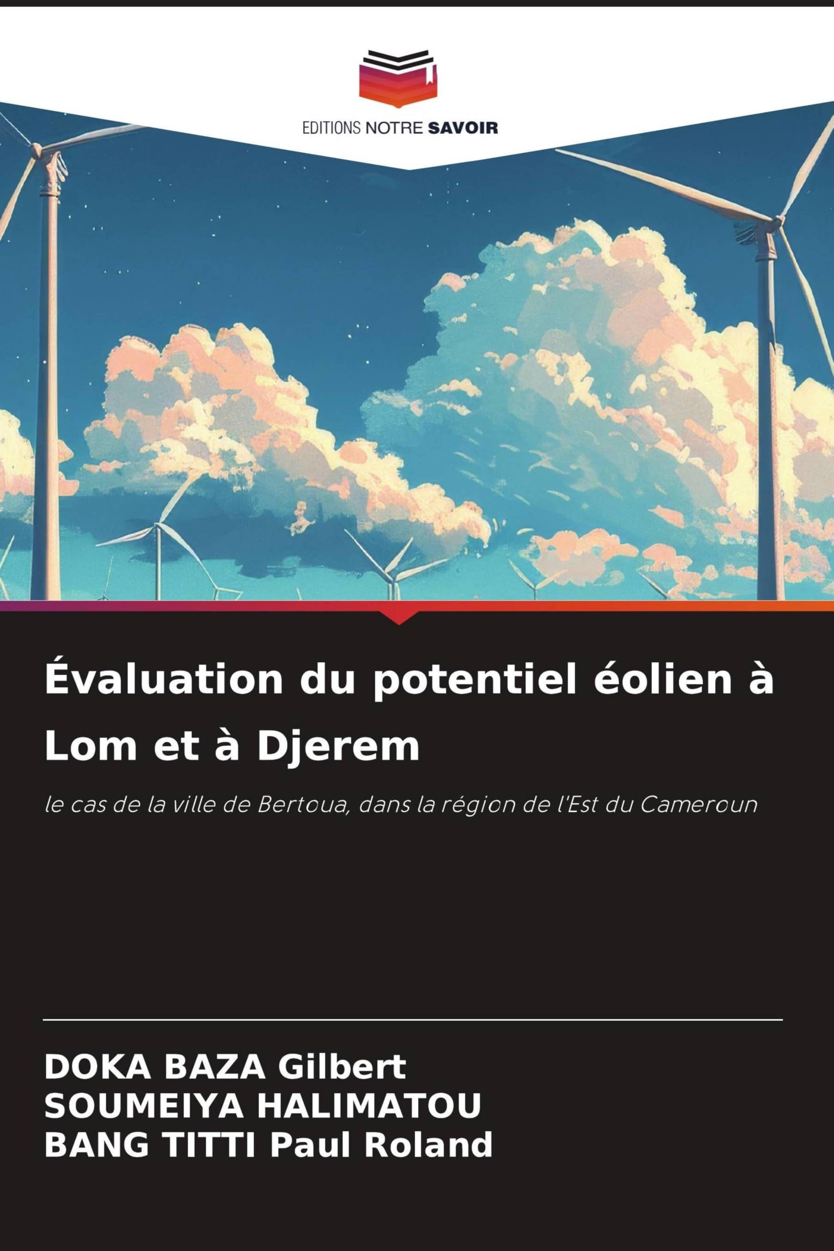 Évaluation du potentiel éolien à Lom et à Djerem: le cas de la ville de Bertoua, dans la région de l'Est du Cameroun
