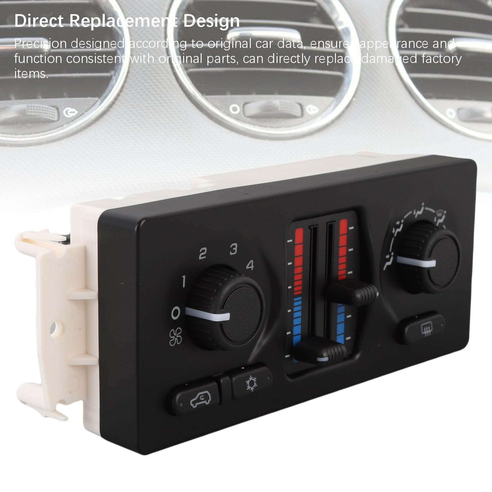 Matybobe Módulo de Control de Clima, Interruptor Calentador Aire Acondicionado HVAC para 1500 2500 3500