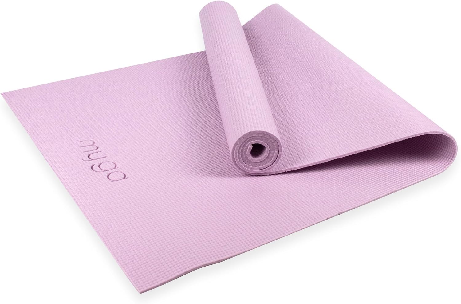 Myga Entry Level Yoga Mat,Eco-Friendly Mat for Yoga, Pilates, Stretching and Fitness,Non-Slip and Lightweight, for Travel,Home,Gym and Studio, 68.1" x 24"