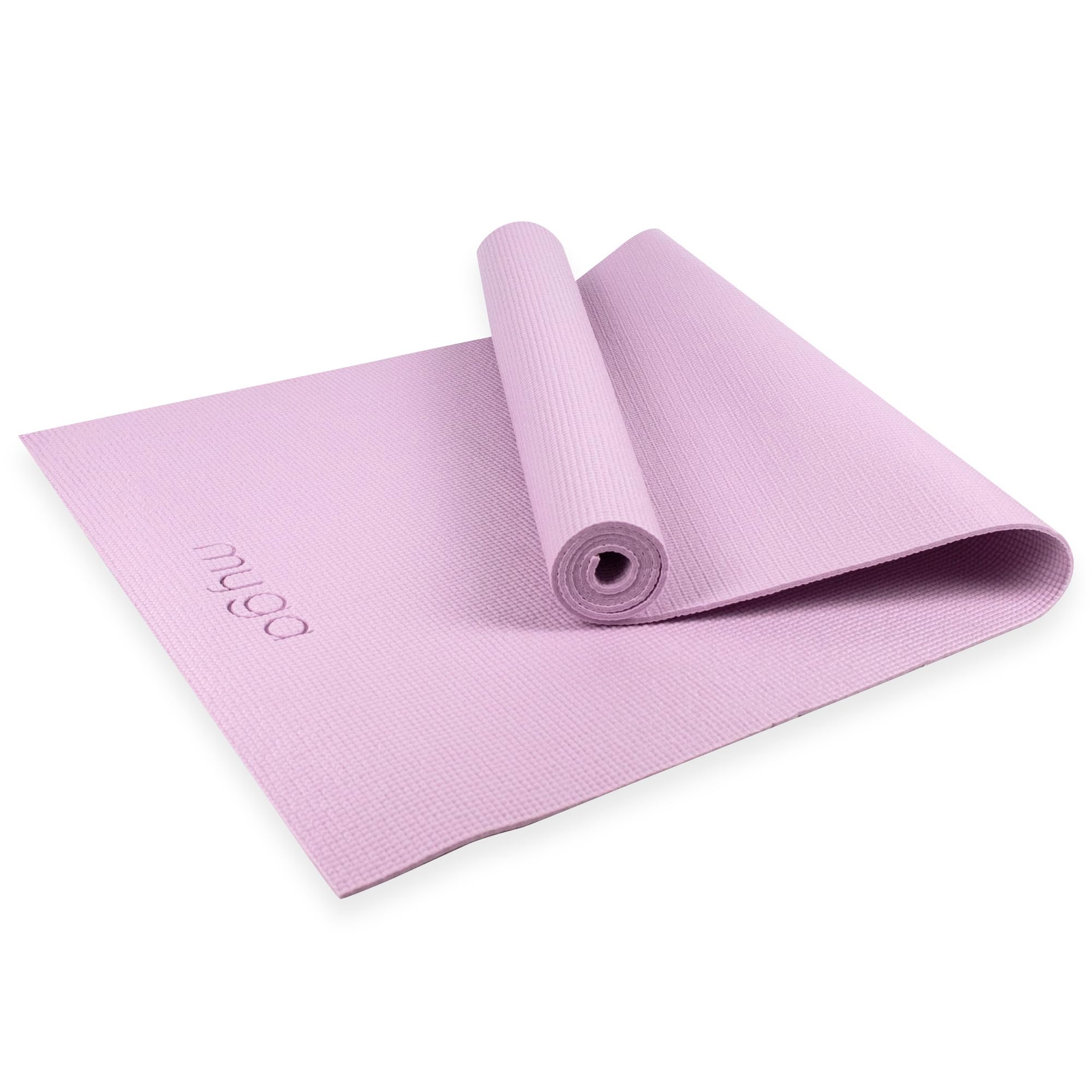 Tappetino Yoga Myga RY1114 | 173x61 Cm Spesso 4 Mm | Rosa | Per Principianti E Viaggi