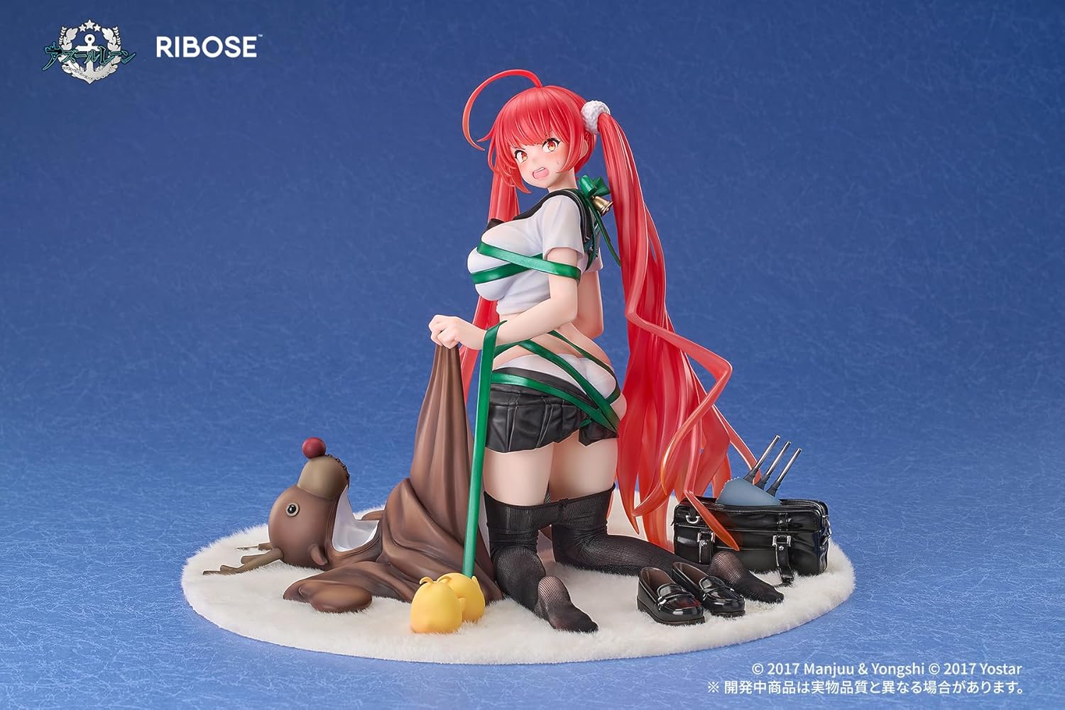 "Azur Lane" Honolulu Present, Fire Red Ver., 1/6 Scale, PVC & ABS, Pre-painted Complete Figure