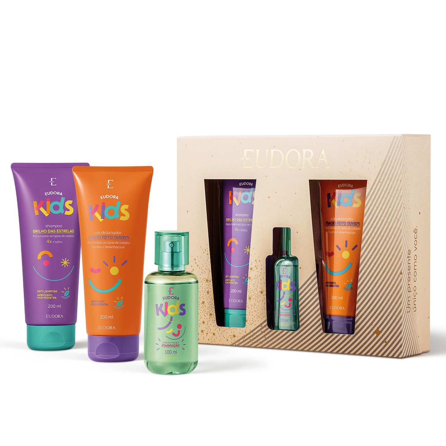 Eudora Kids Kit Presente Natal (3 itens) | Amazon.com.br