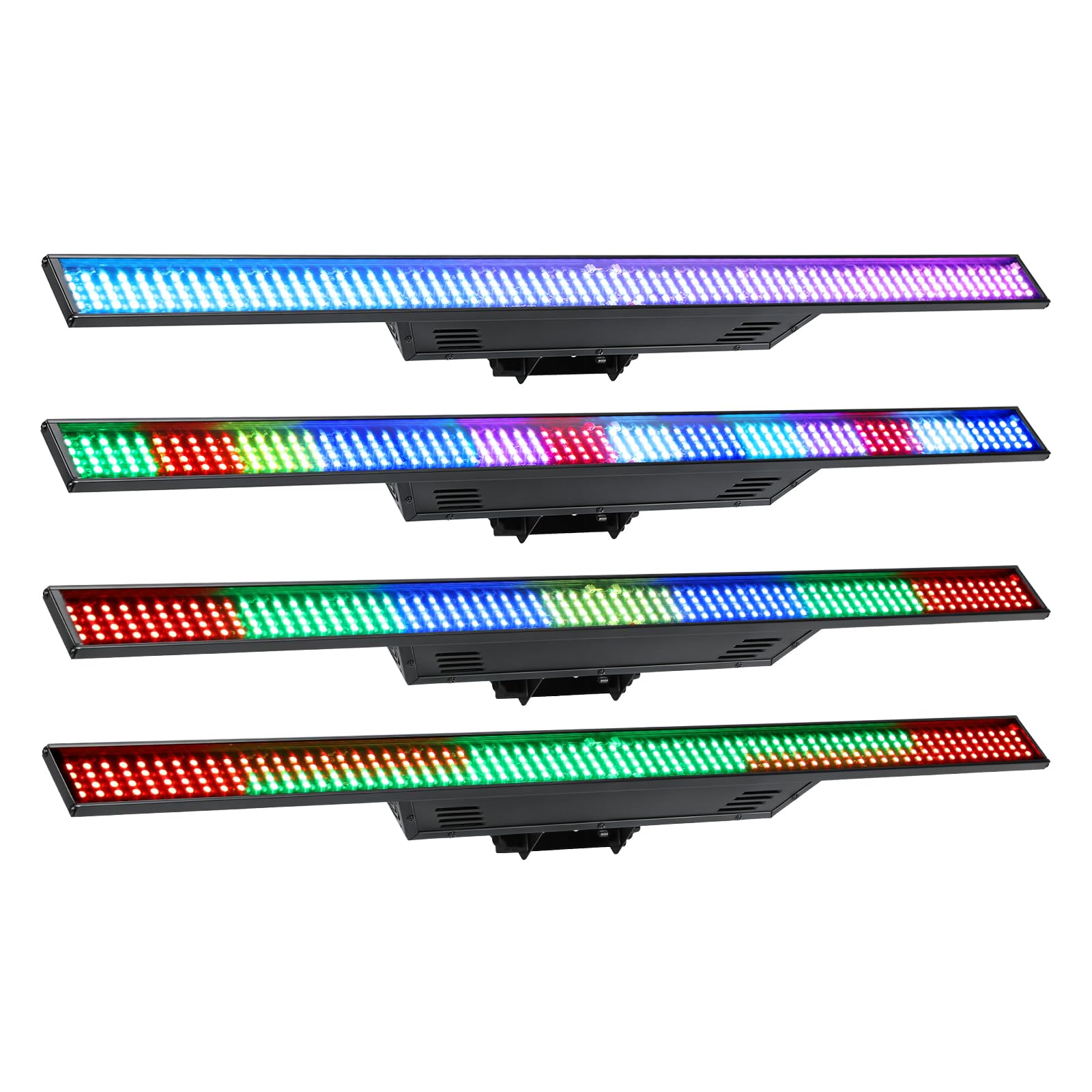 Betopper Stage Strobe Light Bar 4 Packs,120W LED DMX Wash Lighing for Party