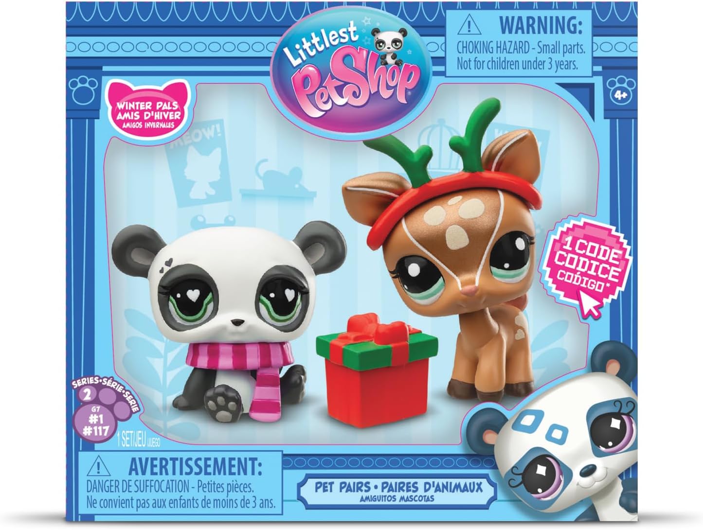 Littlest Pet Shop- Pet Pairs Winter Pals (Holiday Edition)