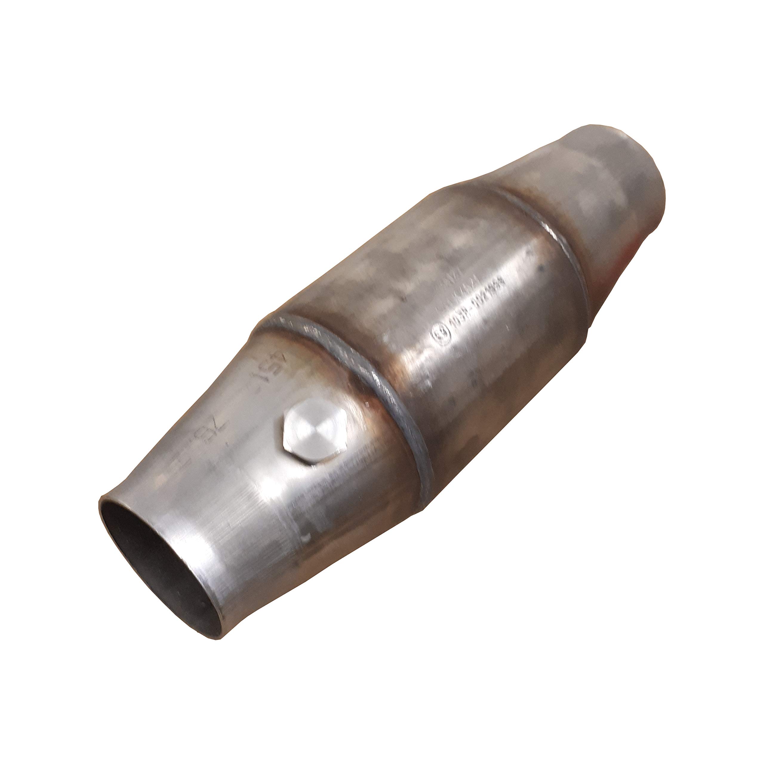 Bull-X Universal Edelstahl Sportkat Metall-Katalysator 200 Zellen, Anschluss 76mm Günstig Online Kaufen