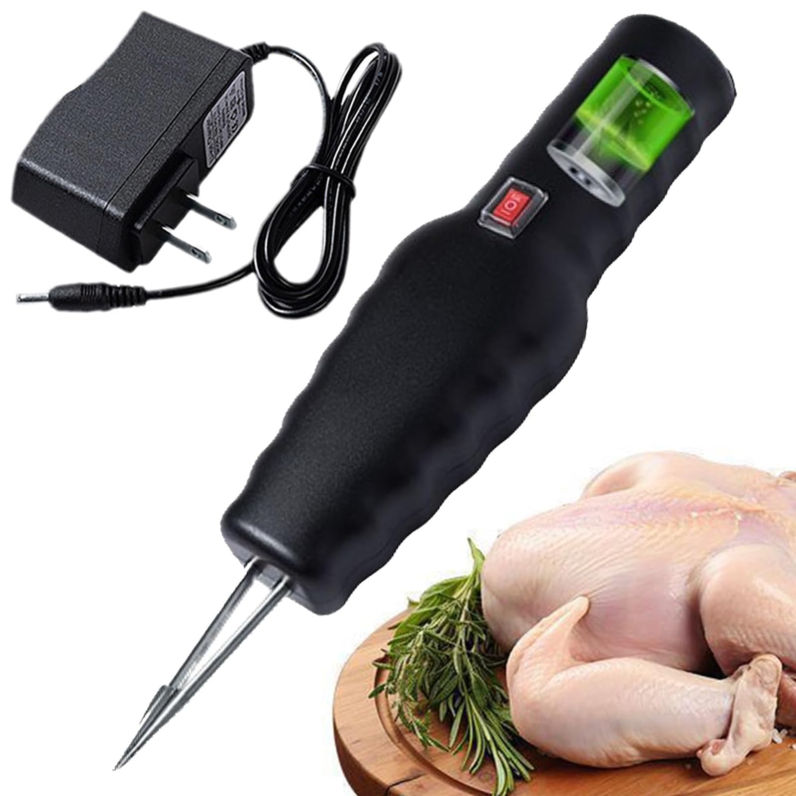 MRKU Handheld Chicken Feather Plucker,Electric Quick Chicken Plucker,Electric