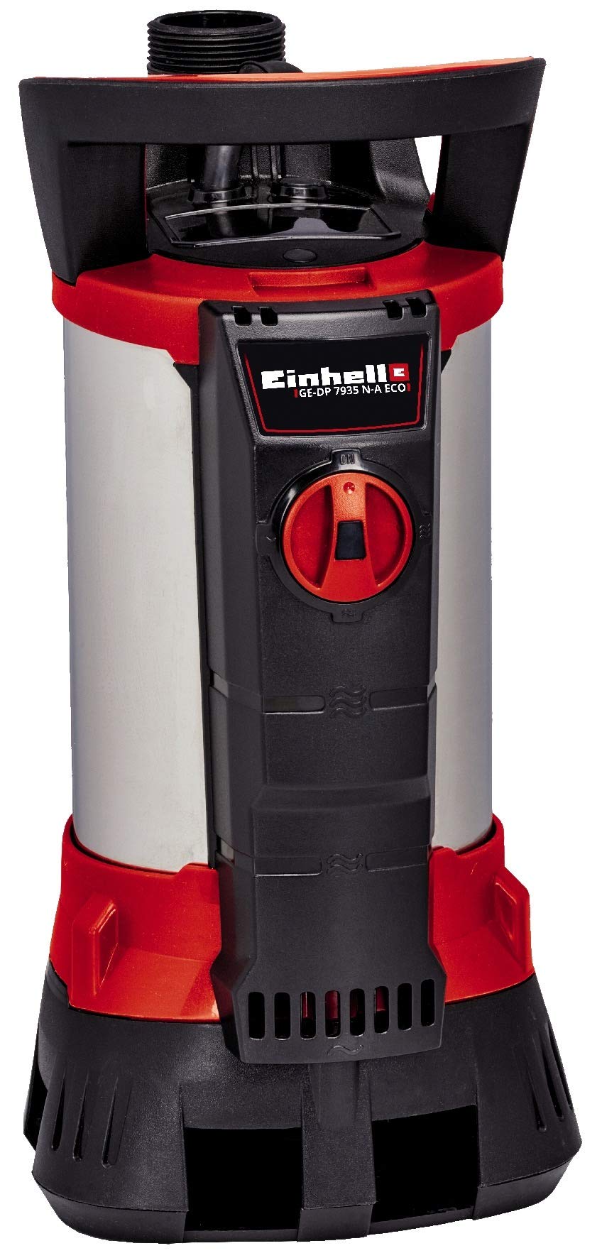 Einhell GE-DP 7935 N-A ECO - Bomba de aguas sucias (790 W, capacidad de 19.000 l/h, profundidad max. de inversión 7m, conexión de manguera 47.8mm, cuerpos extraños hasta 35 mm) (ref.4171460)