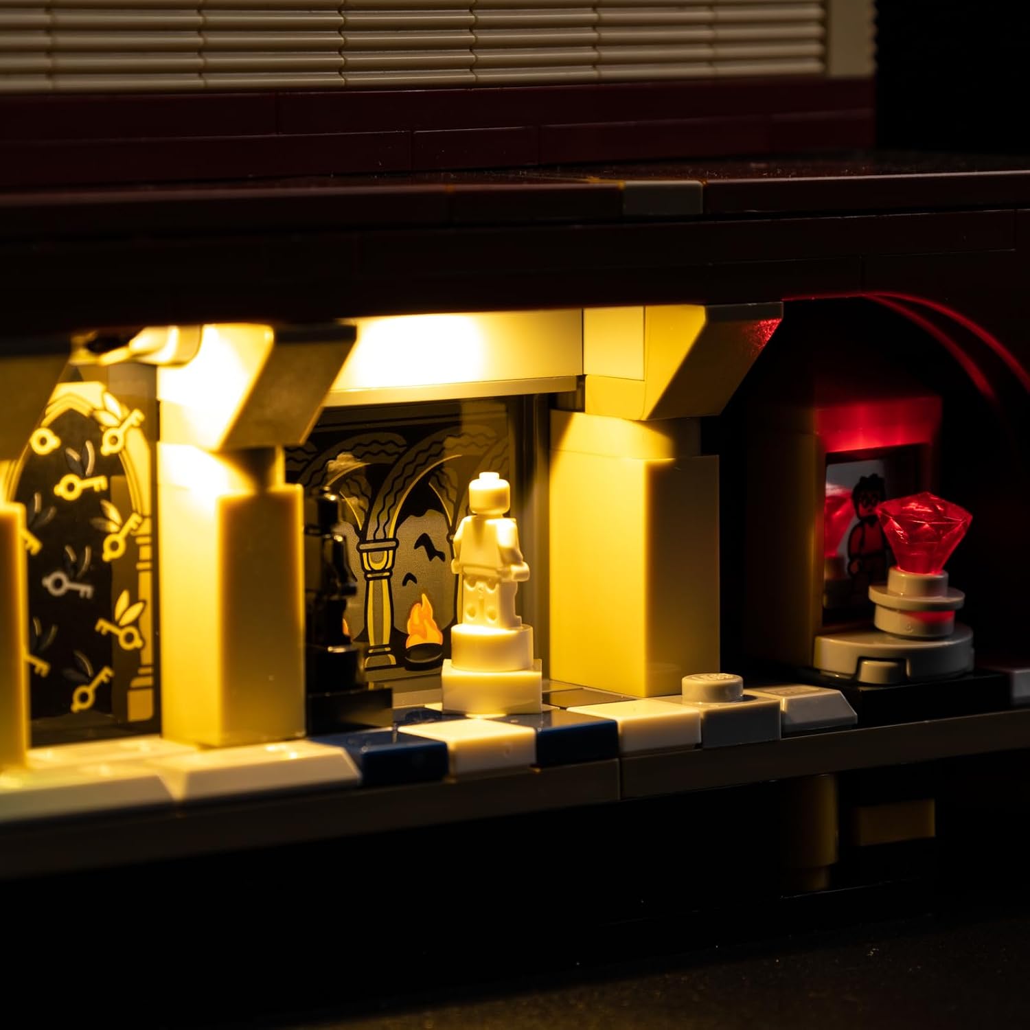 Nitemode Lighting Compatible with Lego 76446 Sorcerer's Stone Collectors' Edition, Upgraded Brightness Adjustable Lighting Accessories(JUST Lights)