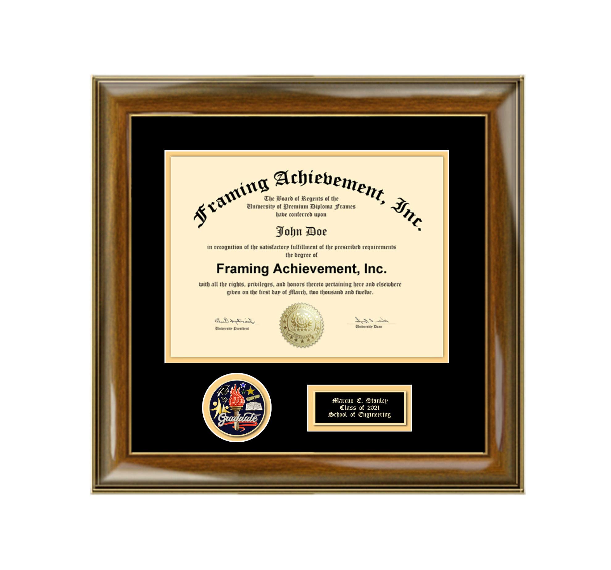 Amazon.co.jp: 大学卒業証書フレーム 3D卒業証書ホルダーケース 証明書