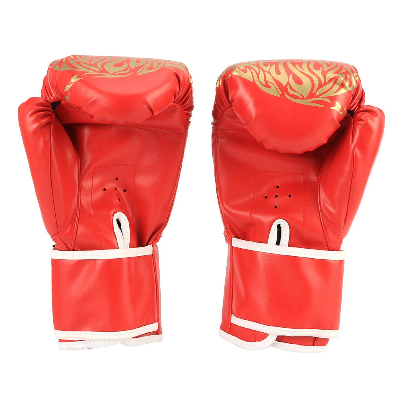 Guantes de Taekwondo Sanda Rojos para Entrenamiento Adultos Niños