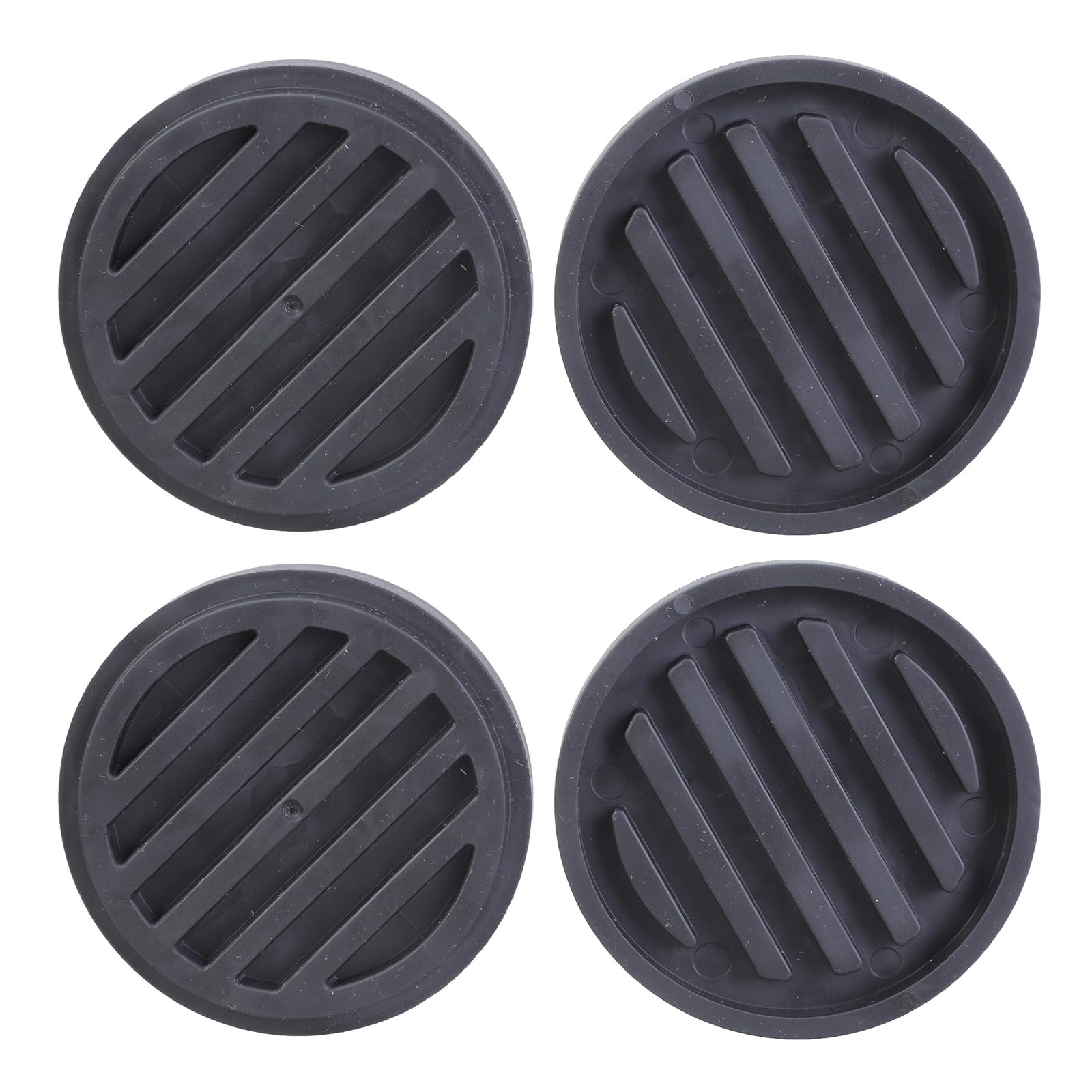 Of 4 Without Slip Rubber Casters Cups Furnitures Feet Antis Slide Grippers for Couch Table Chair Floor Protective Rubber Casters Cups