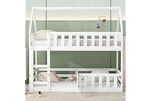 SOFTSEA Bunk Bed: The Perfect Twin Over Twin House Bed for Kids