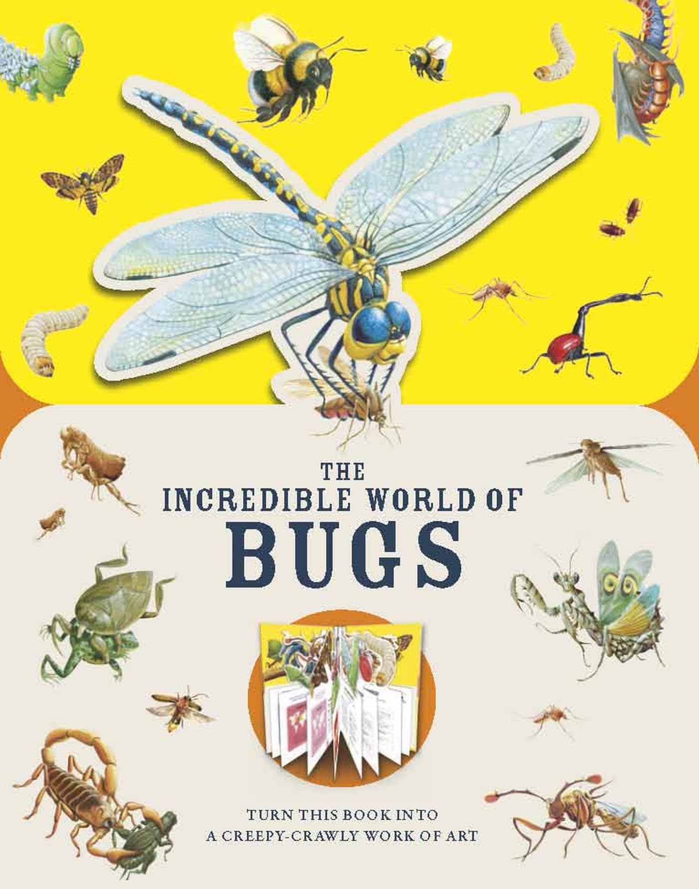 Paperscapes: The Incredible World of Bugs by Melanie Hibbert HARDBACK