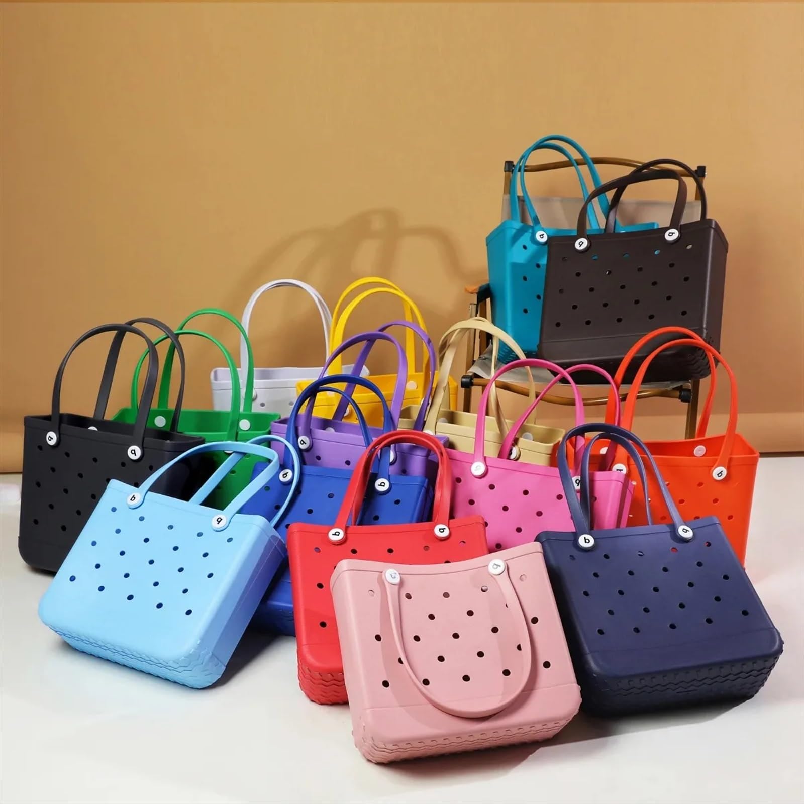 Borsa Mare,Borse Mare Borsa da spiaggia impermeabile grande tote borsa a tracolla borsa da donna grande capacità borsa da viaggio moda donna tote da spiaggia borsa Bogg