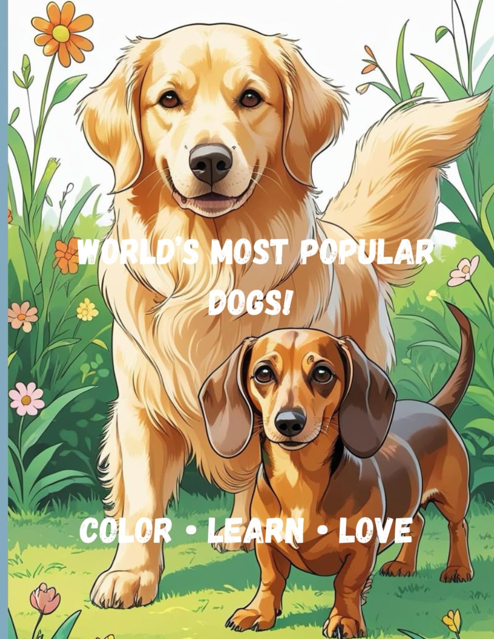 Discover 50 of the World’s Most Popular Dogs!: Color • Learn • Love