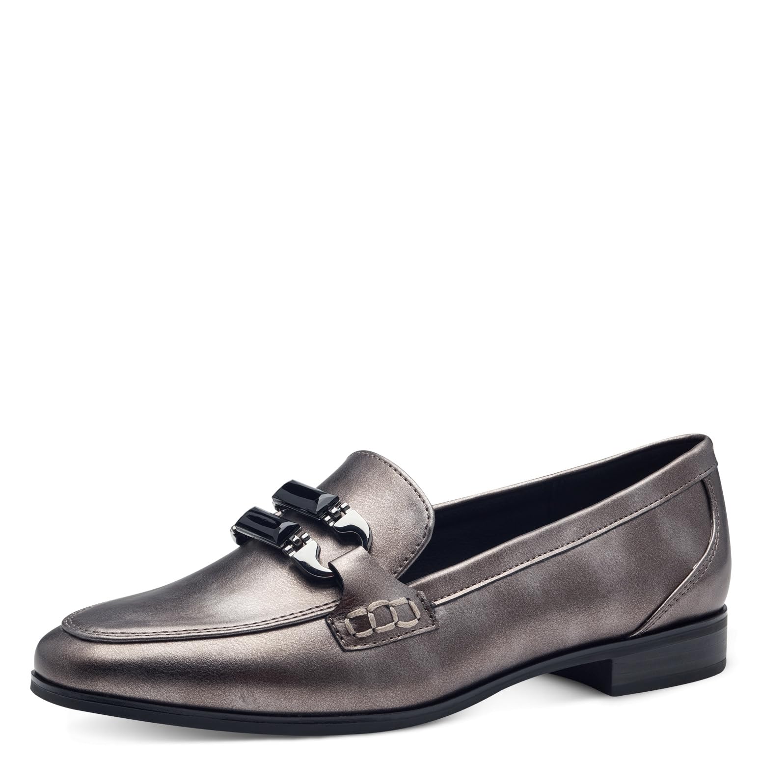 MARCO TOZZI Women's 2-24237-43 Slippers, Grey (Pewter), 8 UK