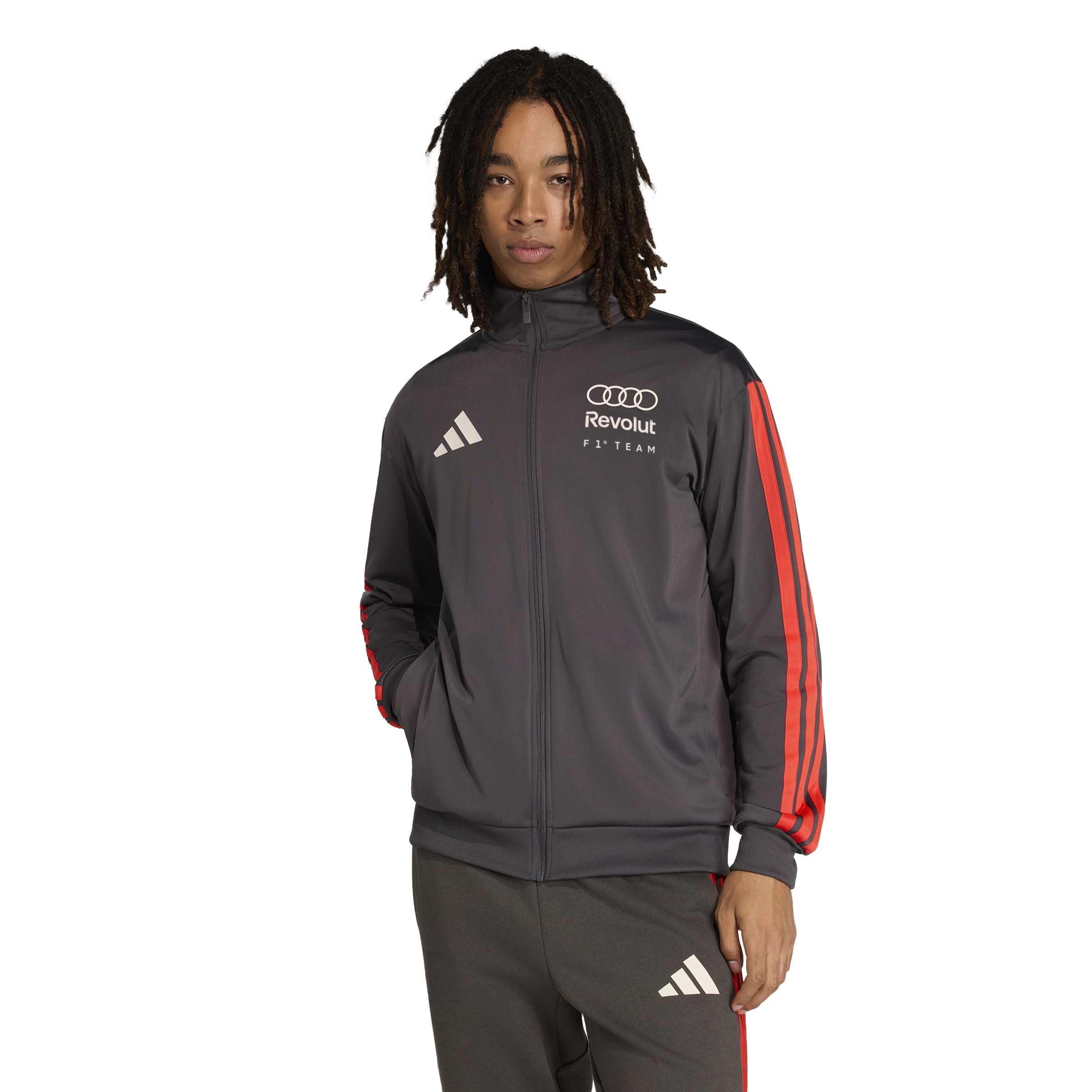 adidas Men's Sudadera Audi REVOLUT F1 Team DNA - 3
