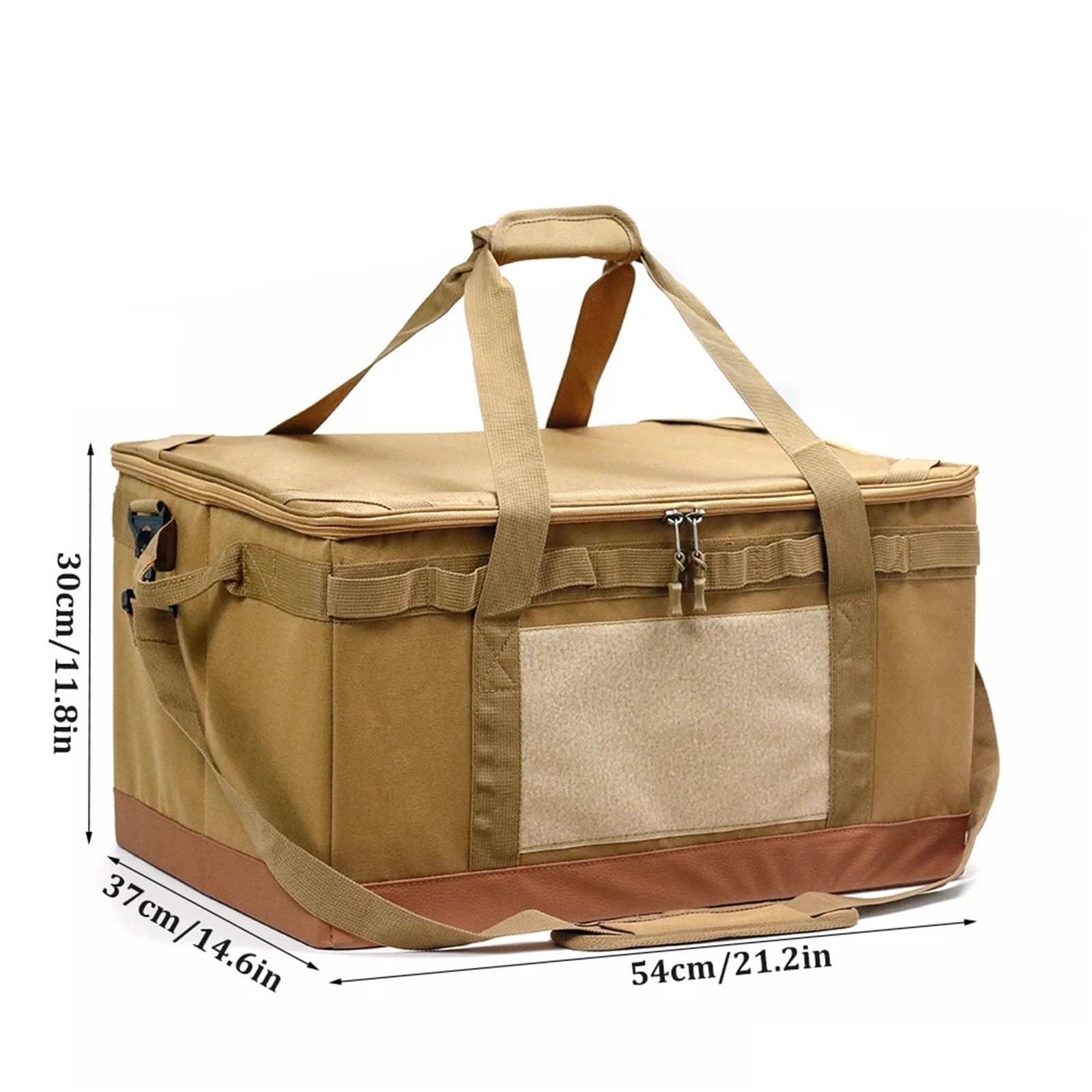 Camping Cookware Organizer Bag Borsa portaoggetti da campeggio da 60 litri, pieghevole, con fondo impermeabile(Color1)