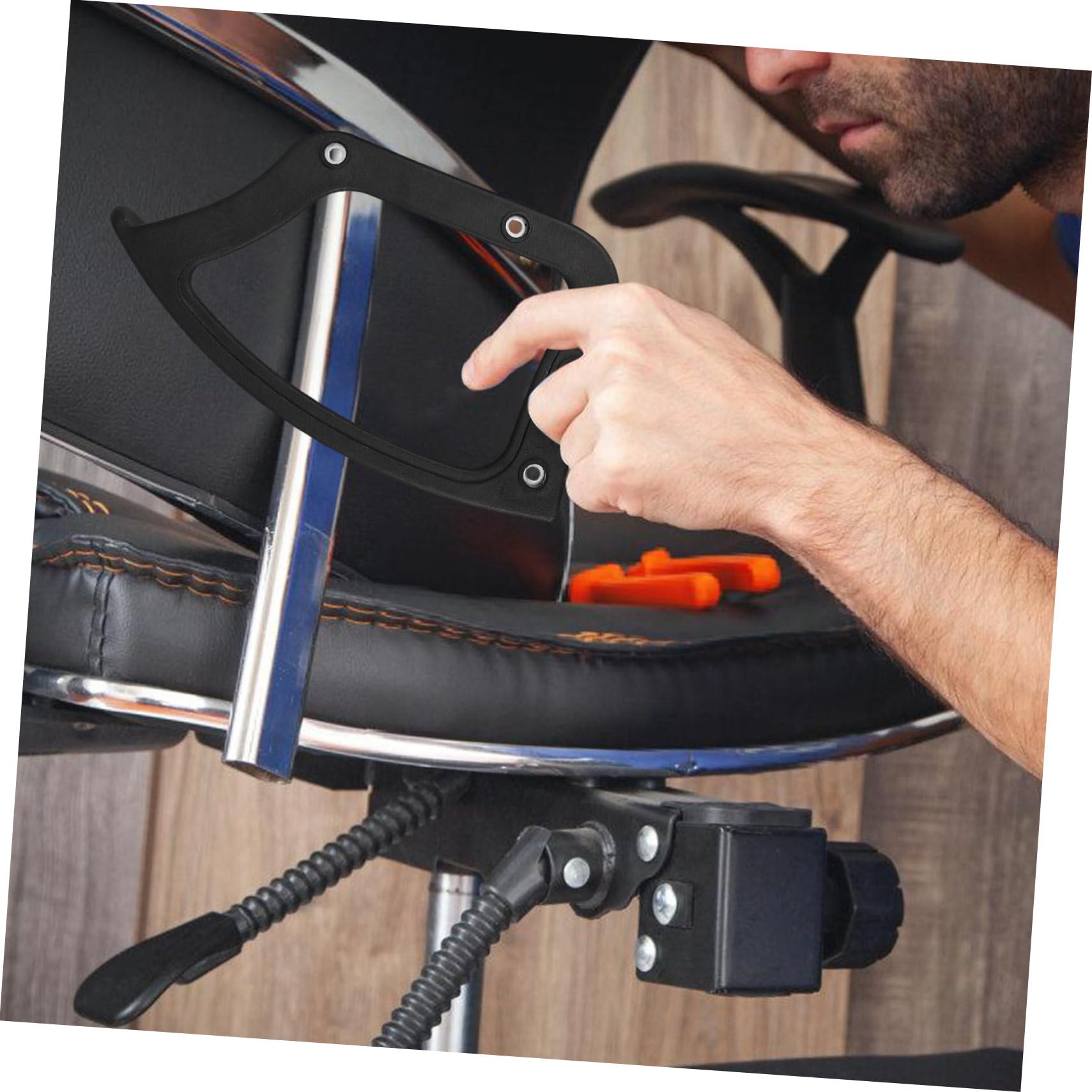 Accesorios para Reposabrazos De Silla Reposabrazos Resistentes De Plástico Repuesto De para Sillas De Hogar De para Uso Diario