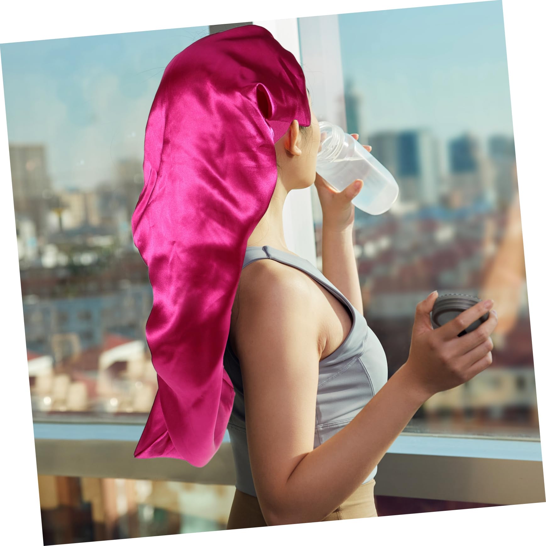 Didiseaon 5 Juegos De Gorros Para Dormir De Talla Única Para Adultos Niños Y Niñas Protectores Para El Cabello Para Cama.