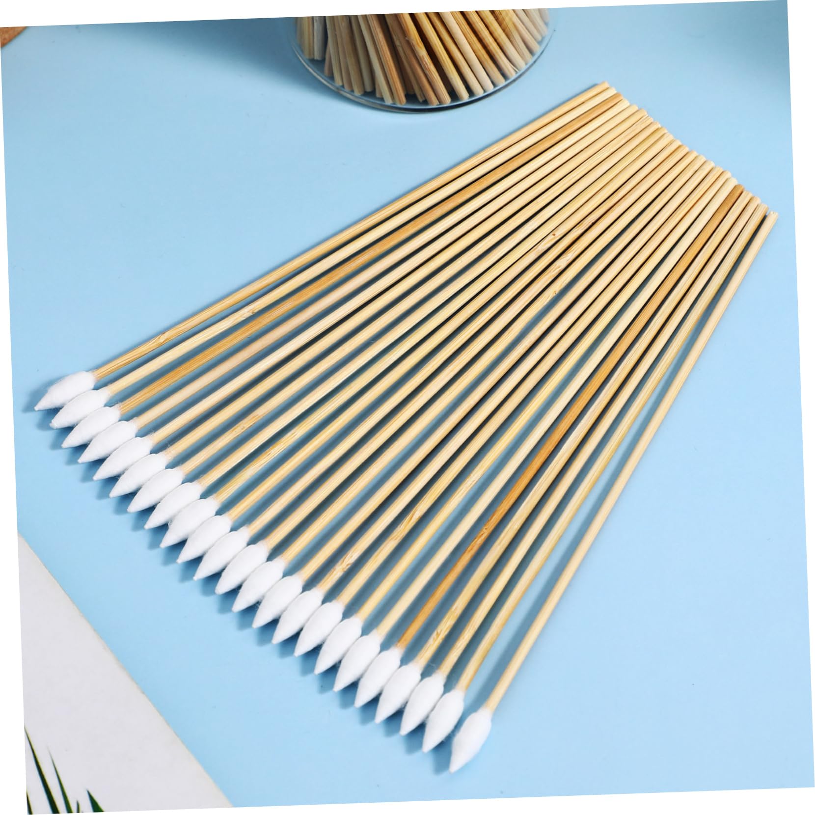 Healeved 1000pezzi Precisione Swabs Per Orecchie Applicatori Titolati Per e Unghie Versatili Per e Precisa