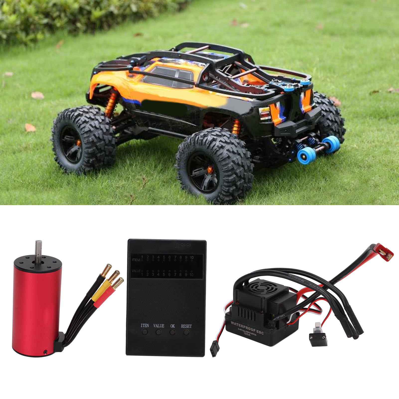 Alomejor 3670 2650KV Zestaw Silnika Bezszczotkowego 120A ESC