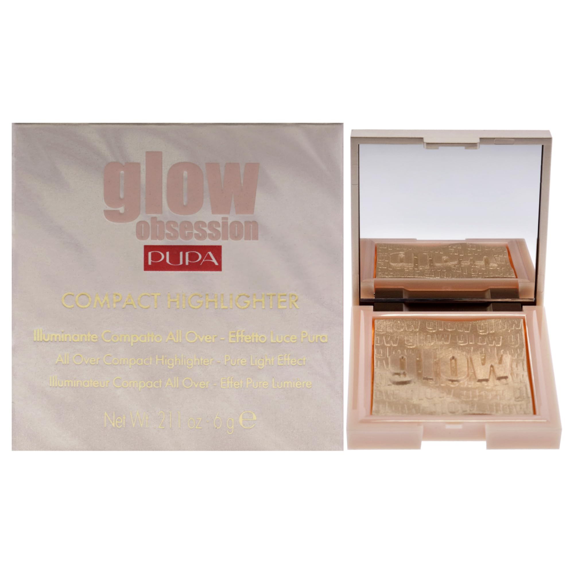 Pupa Milano Glow Obsession Compact Highlighter - Glow Obsession Compact Highlighter