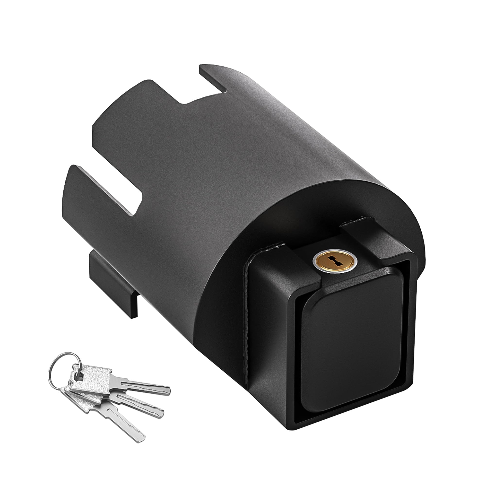 XINLIN 2516 Model Trailer Lock,Fits for 2 5/16-Inch Couplers, Secures Safety Chains