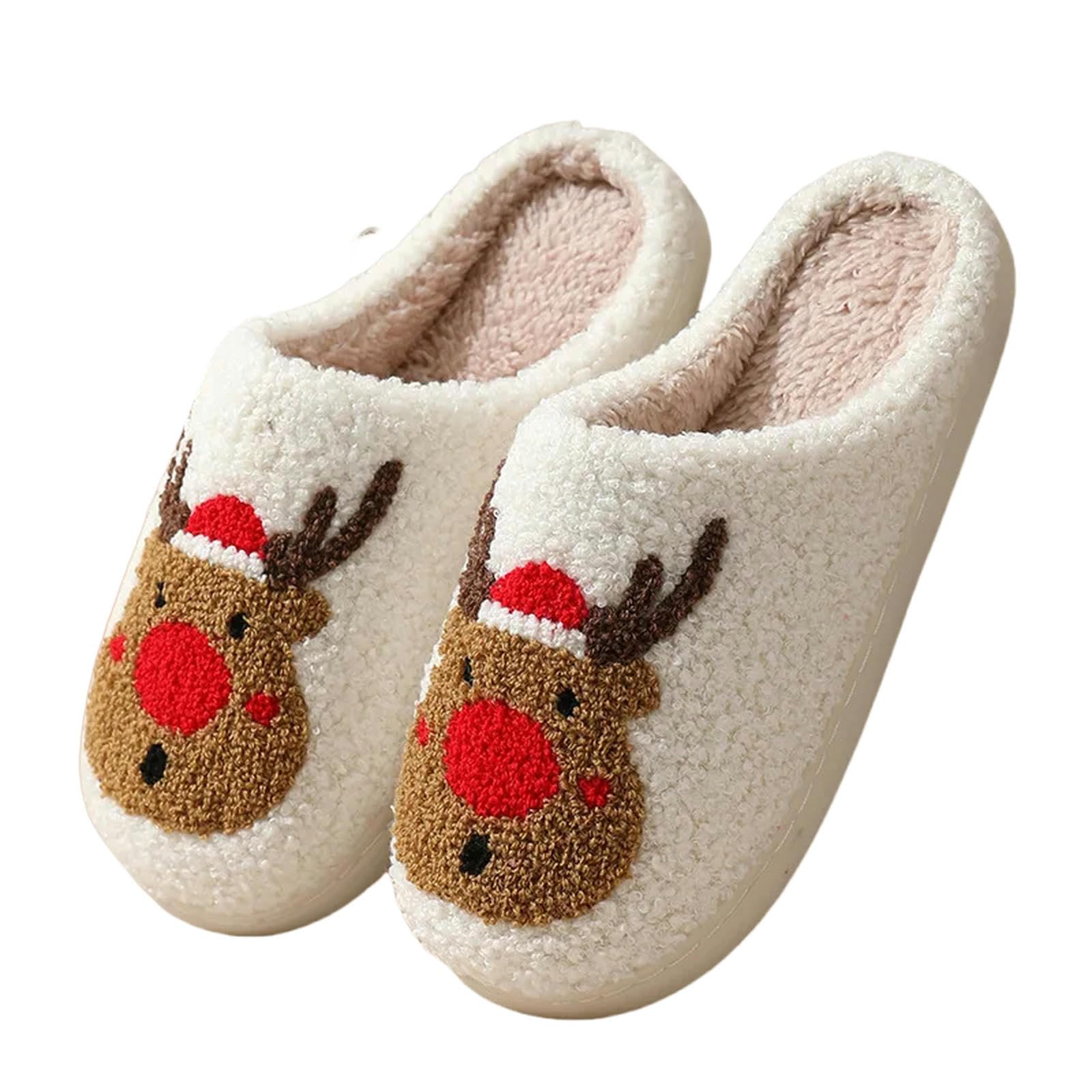 Pantofole Invernali in Cotone Slifori per La Casa Soffice di Natale Donne Inverno comodità Inverno Sola Pannelli di Cotone Interni da Donna Scarpe Divertenti-Bas Bat-42-43