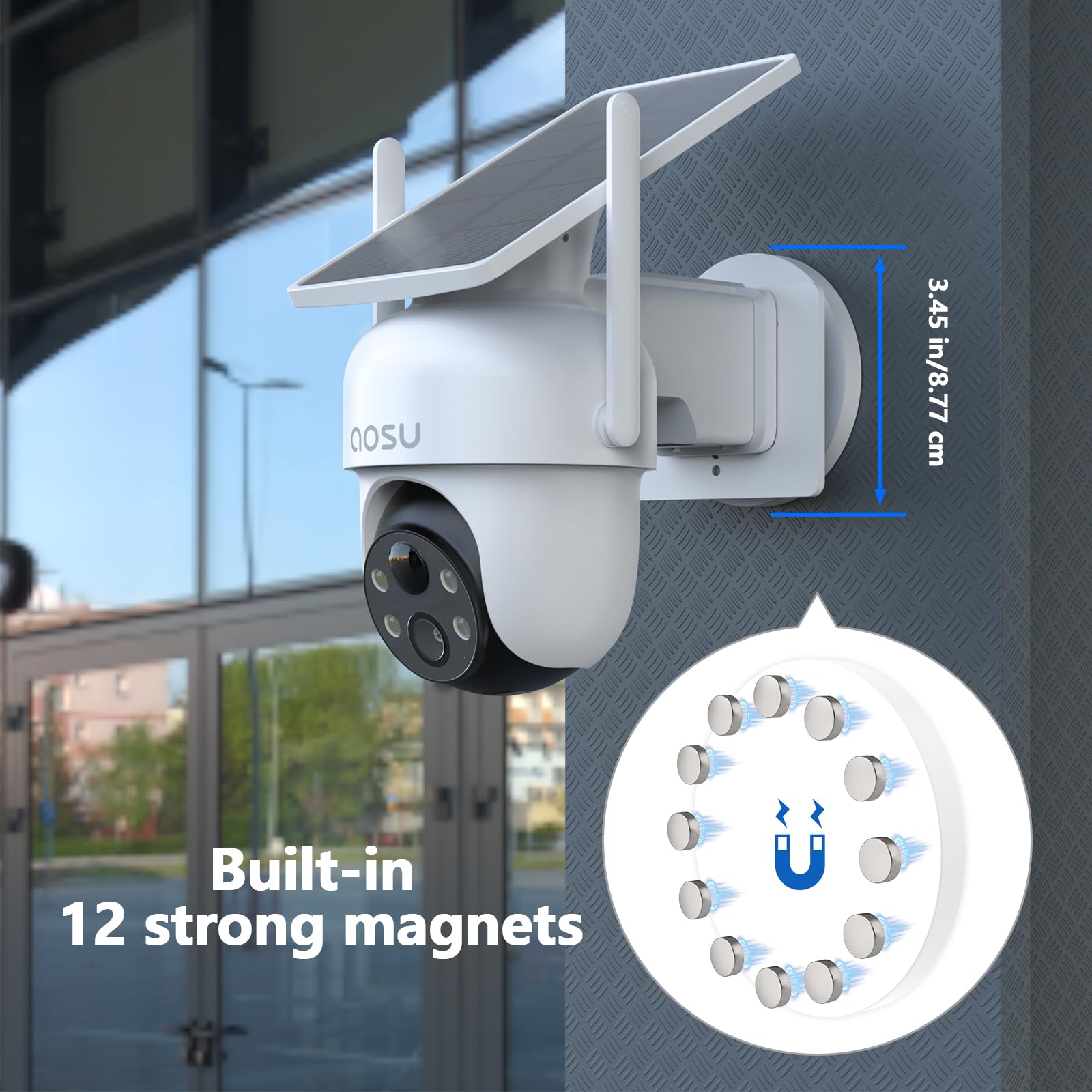 Eckhalterung für Eufy Security SoloCa S340 & eufy SoloCa E30