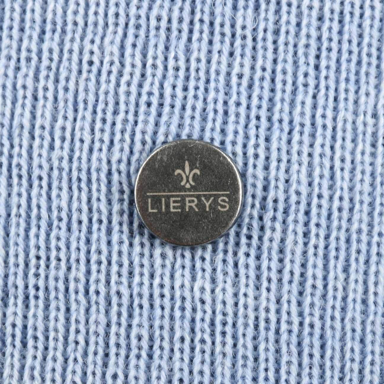 LIERYS Fine Merino Colour czapka z mankietem Gladka jednokolorowa Wyprodukowano w Niemczech Unisex Jesien Zima
