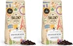 Balzacs Coffee Mélange d'anniversaire de grille-pain moyenne haricot entier Coffee | Riche et complexe mélange d'arabe gastronomique Coffee Haricots canadiens sans noix Coffee | 300g sac