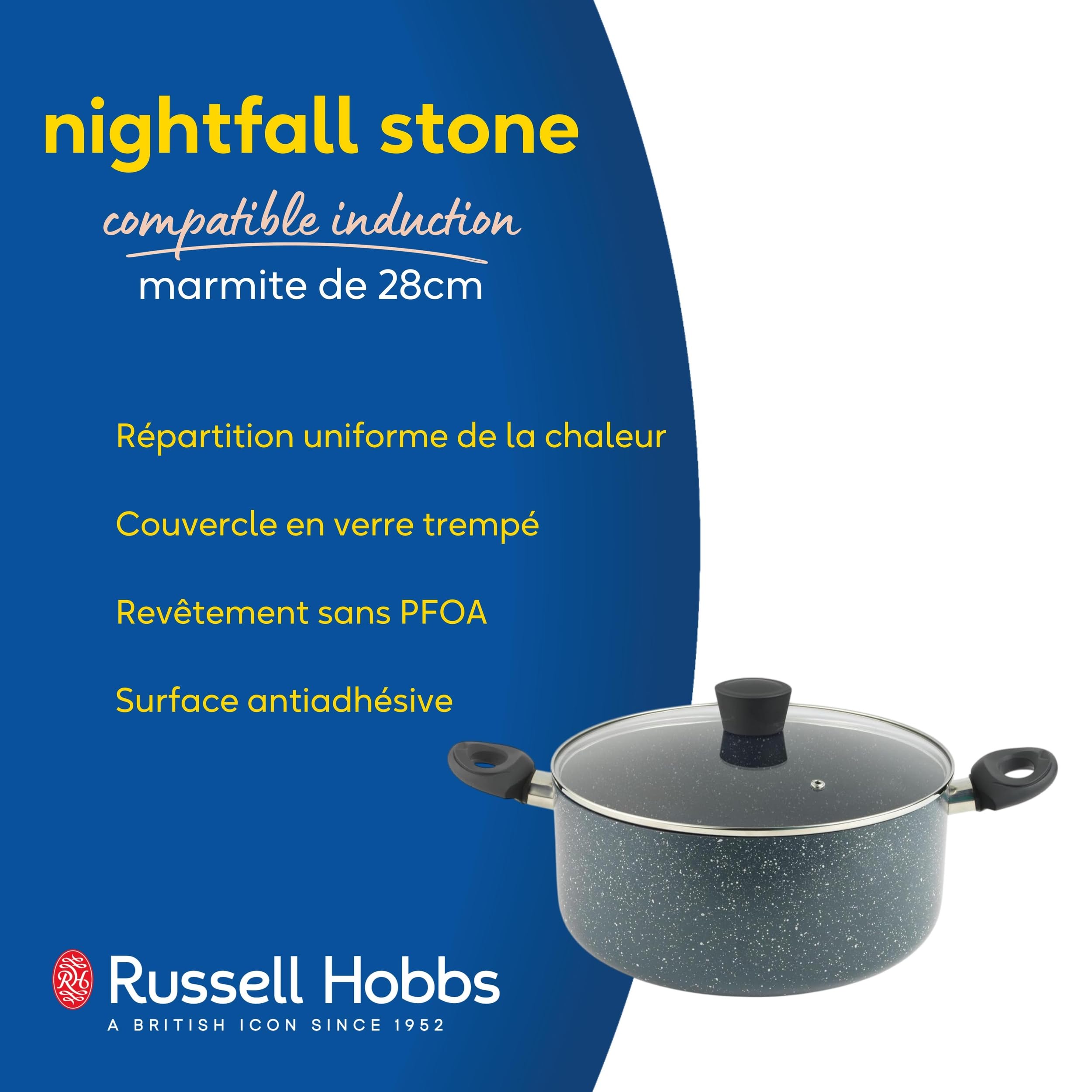 Russell Hobbs RH03293EU7 Smart Clip Ensemble, Black
