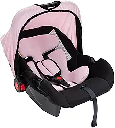 Bebê Conforto até 13kg Styll Baby Preto e Rosa