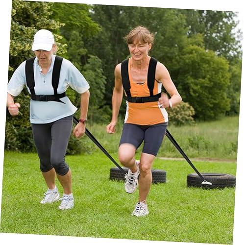 Miniatura 2 de INOOMP 1 juego de bandas de ejercicio de cuerda de resistencia con asas atléticas camisetas sin mangas para tirar de la cuerda de entrenamiento de