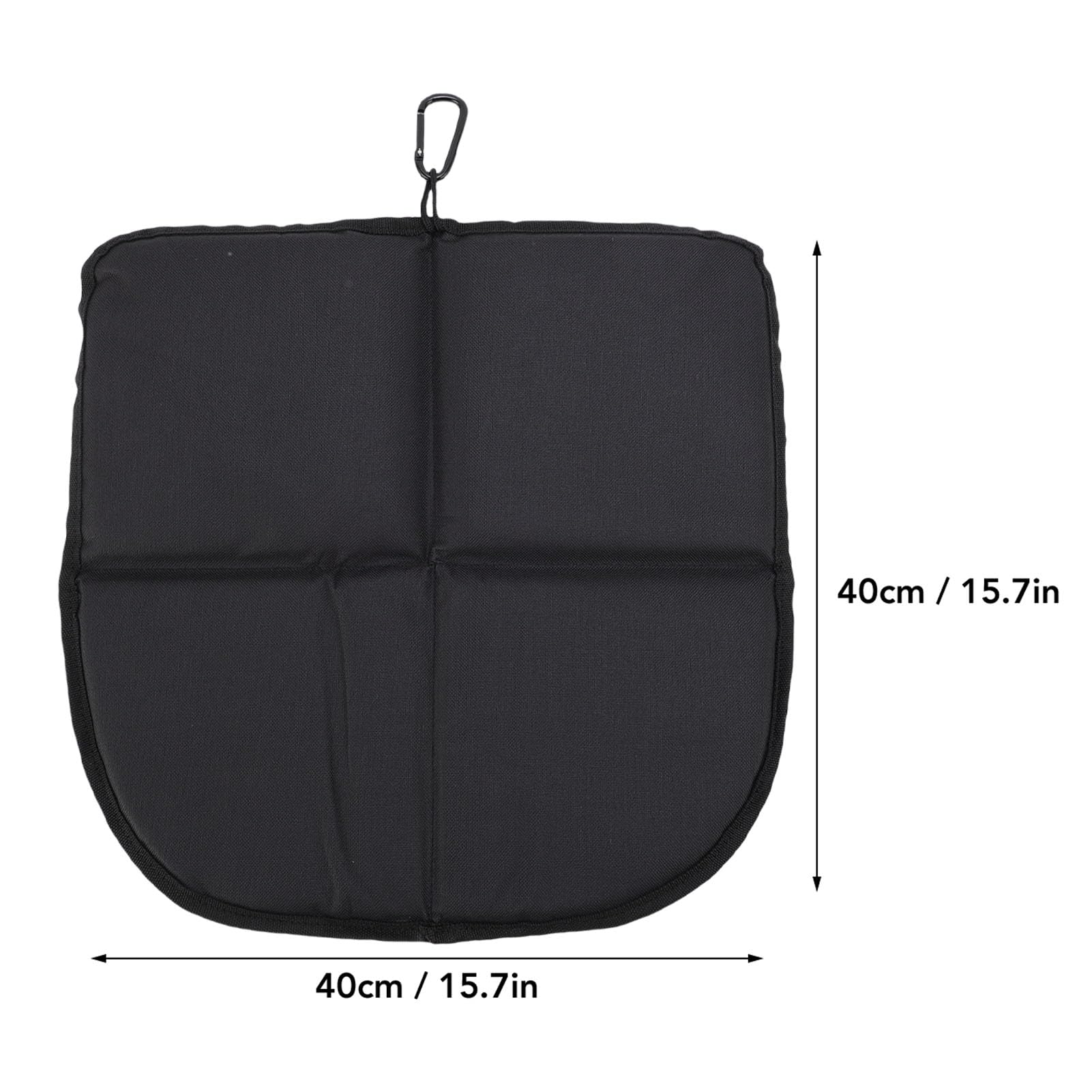 WOHPNLE 2 Pack 40x40cm Outdoor Sitting Pad, Watertight Lightweight Hiking Oxford Pearl Cotton Thickened Folding Sit Pad Portable Stadium Seat Pad for Backpacking Outdoor with Hanging Hook