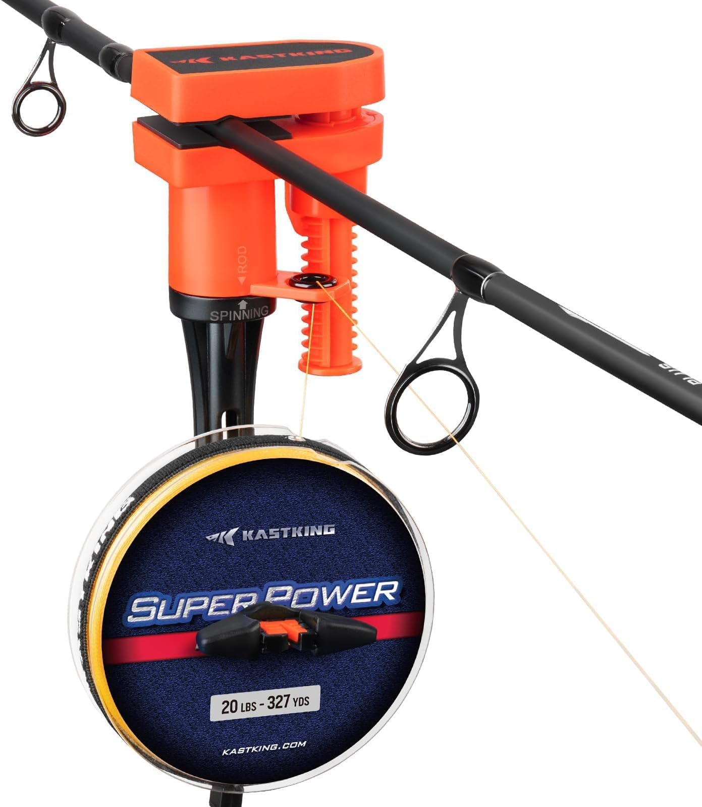 Line Counter Rod Kalibrate Fishing Line Spooler Line Counter And 5 Braid Scissors ...