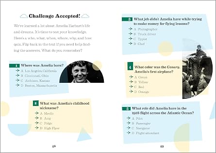 The Story of Amelia Earhart: An Inspiring Biography for Young Readers (The Story of Biographies)