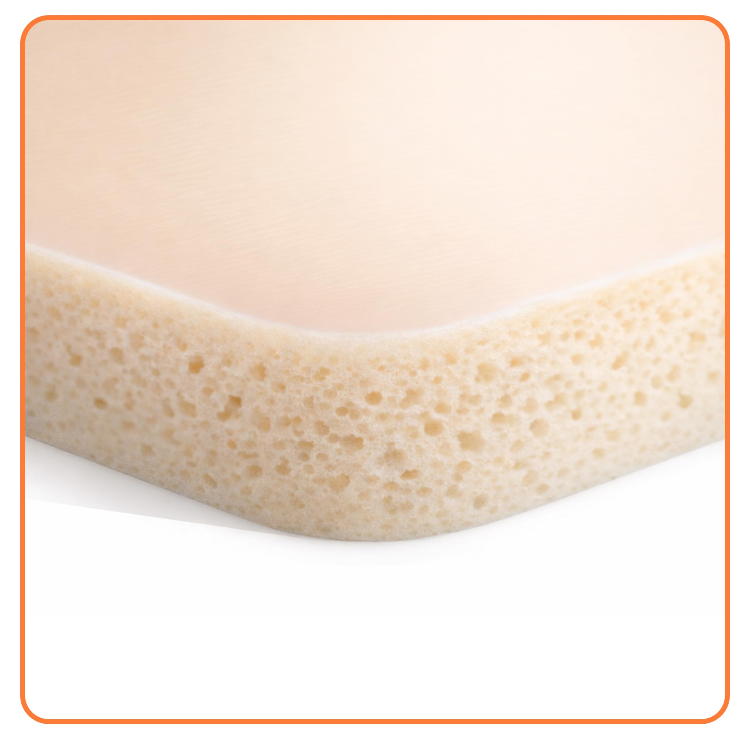 Medicazione in schiuma di POLIURETANO Non adesiva 10x10 cm (10 pz) - per ulcere da pressione, ferite e lesioni FARMACTIVE Schiuma PU