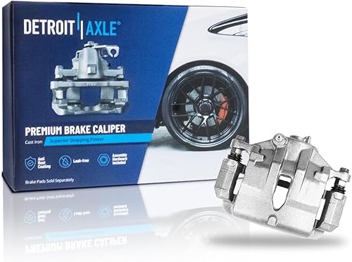 Miniatura 132 de Detroit Axle - Pinza de freno delantera derecha con soporte de repuesto para Chevrolet Equinox Captiva Sport Pontiac Torrent Saturn Vue Suzuki XL-7