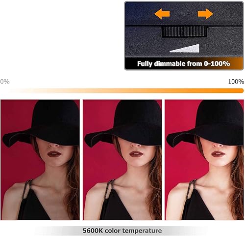 Vista 3 de Kiwifotos Mini luz de video LED para cámaras Sony ZV-1F ZV1F ZV-1 II ZV1 ZV-E10 II ZVE10 Canon PowerShot V1 EOS R50 V y más, accesorios de accesorio